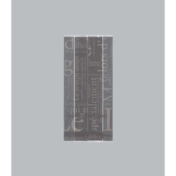 合掌袋 合掌ガゼット袋 GT(透明タイプ) No.22洋柄ブラウン 福助工業