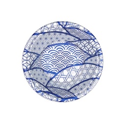 麺容器 MFPホット麺18小(73)絞 なみ紋青 エフピコ