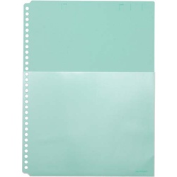 ハーフポケット厚口Ａ４Ｓ　緑×５