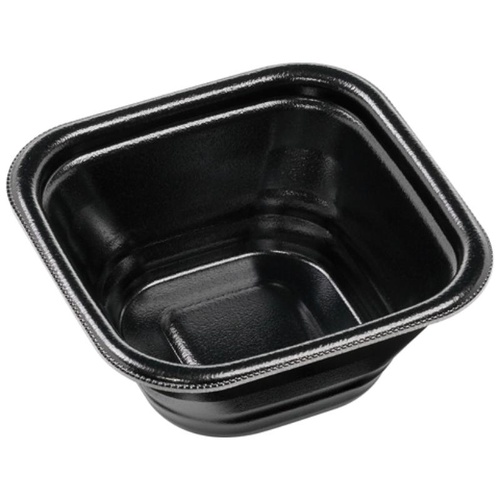 どんぶり容器 DLV角丼 14-14(61)MFP 黒W エフピコ