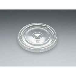 96Φクリアカップ共通リッド 穴付き