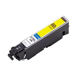 【廃番商品】互換インク　ＩＣＹ８０Ｌ対応　イエロー　３個以上