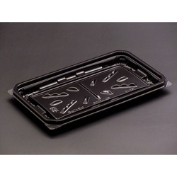 リスパック 惣菜容器 バイオカップ モレン 300B 黒 本体