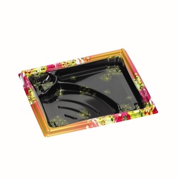 弁当容器 箱膳23-20-5H みやび赤 福助工業