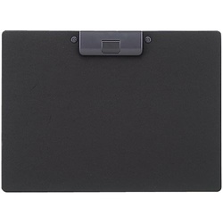 クリップボード（捺印対応）Ａ４横　黒　１０セット