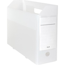 ＰＰボックスファイル＋　Ａ４−Ｅ　クリアーホワイト