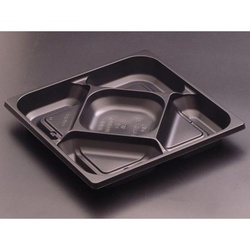 リスパック 饗膳 70中皿7 黒