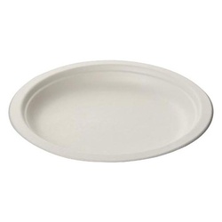 パルプモールド サンナップ サトウキビモールドプレート 18cm 50p