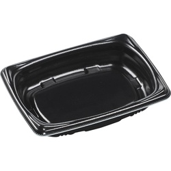 エフピコ 軽食容器 MFP角デリ18-13(37) 本体 黒W