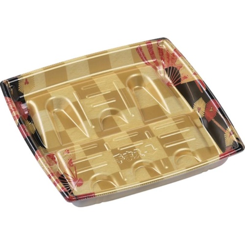 惣菜容器 角盛鉢20-20(30)D 扇市松金 エフピコ