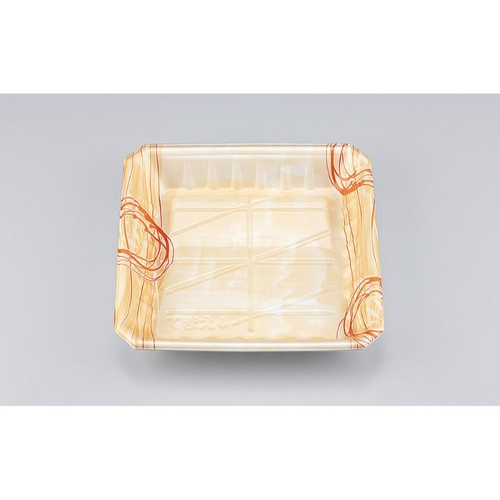 発泡トレー SFニック20-20深 ゆうすい薄橙 シーピー化成