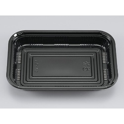 惣菜容器 CZ-18 BS黒 本体 シーピー化成