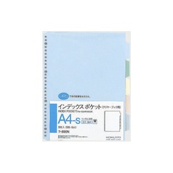 インデックスポケットＡ４縦３０穴　５山　１組