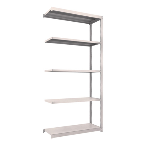 ＴＲＵＳＣＯ スチールラック Ｍ1.5型軽中量棚 1160×445×2400mm 5段連結 ネオグレー M1.58445B