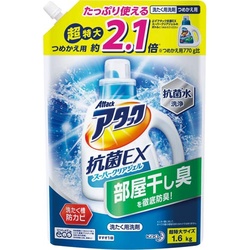 アタックスーパークリアジェル　詰替１．６ｋｇ×６