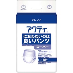 アクティにおわないパンツスーパーＬ　１８枚×４