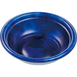 惣菜容器 MFPデリプレ丸15 本体 カフェブルー エフピコ