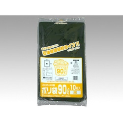 LDゴミ袋 業務用ポリ袋(ゴミ袋) LD35-90 黒 10枚 福助工業