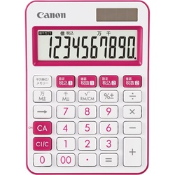 カラー電卓　ＬＳ−１０５ＷＵＣ−ＰＫ　ピンク