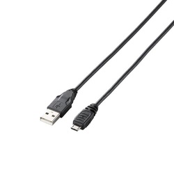 ＵＳＢ２．０ケーブル　１ｍ　ブラック