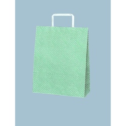 紙手提げ袋 ラッピーバッグ No.4 しぼりグレー 福助工業