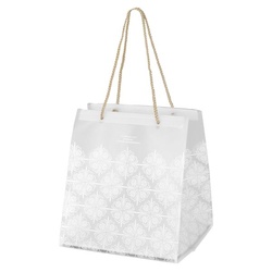 ポリ手提げ クラシックフロストバッグ-S(10枚) ヘッズ