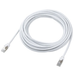 ＬＡＮケーブル　ＣＡＴ８　７ｍ　メッシュ　ホワイト