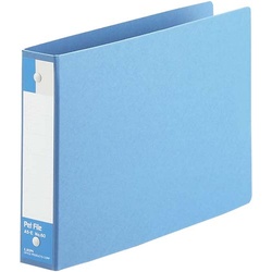 ペットファイル　Ａ５横　背幅３５ｍｍ　青