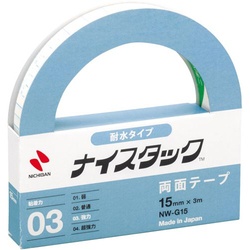 ナイスタック　耐水タイプ　１５ｍｍ×３ｍ　１０巻