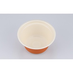 スープカップ TNラティス135-360 ミルク橙本体 シーピー化成