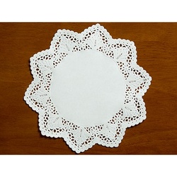 レースペーパー ドイリー 丸レース9号 白 230mmφ