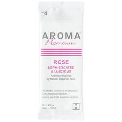 おしぼり PocketOshibori AROMA Premium with yuica ローズ FSX
