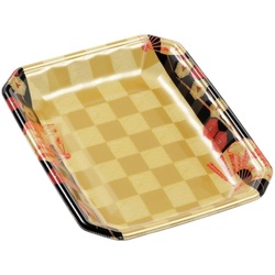 発泡トレー メガプレート20-26(30)平 扇市松金 エフピコ