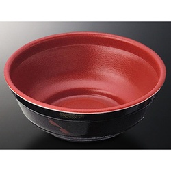 中央化学 どんぶり容器 どんぶり 中 赤-ねごろ 本体 発泡