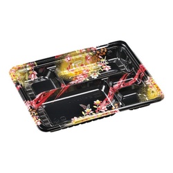 エフピコ 弁当容器 MSD箱弁26-20-1 本体 ゆうび赤