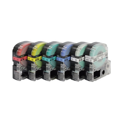 テプラＰＲＯテープ　ベーシックパック１２ｍｍ６個入