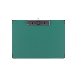 用箋挟Ｂ（総クロス貼り）カラーＡ４長辺とじ緑