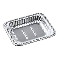 エフピコ オードブル容器 ティアラ角皿17-14 本体 銀