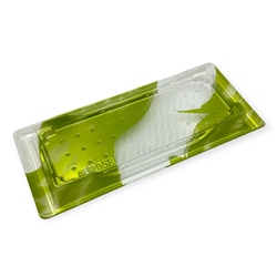 【廃番商品】リスパック 寿司容器 A-PET 板前05B はやて緑 本体