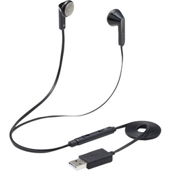 ヘッドセット　イヤホン　両耳　セミオープン　ＵＳＢ