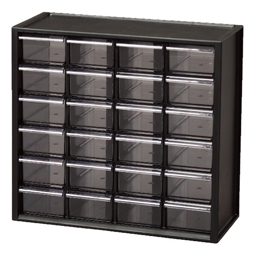 ＩＲＩＳ パーツ収納 パーツキャビネット ブラック PC310BK