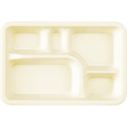 テイクアウト容器 P-2 紙製弁当容器 本体 白 アヅミ産業