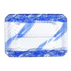 鮮魚トレー FLステージ25-17(25) 海氷青 エフピコ