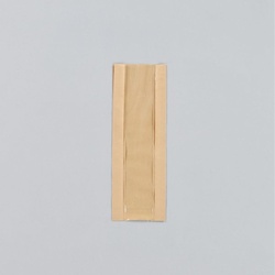 パン袋 デリカパック新 フランスパン用 No.35 未晒無地 福助工業