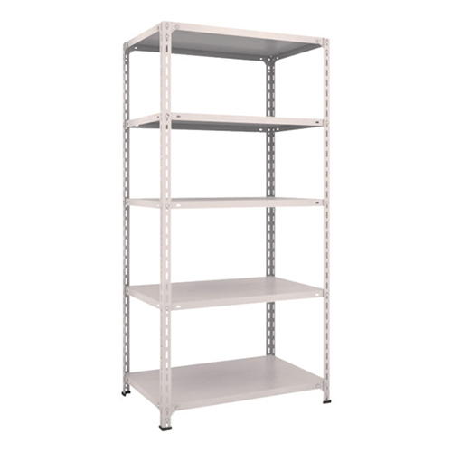 ＴＲＵＳＣＯ スチールラック 軽量棚開放型 875×600×1800mm 5段 ネオグレー 63W15