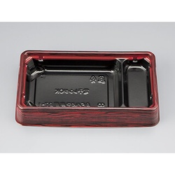 シーピー化成 お重 BFハカマ集重27-1 ローズW 本体(N) 発泡