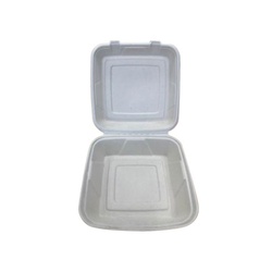 弁当容器 SBT-クラムシェルパルプ容器9インチ シンギ