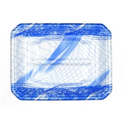 鮮魚トレー FLステージ20-15(25) 海氷青 エフピコ