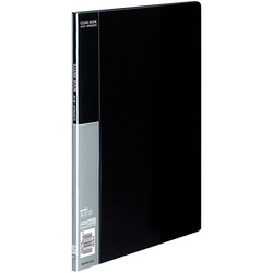 クリヤーブックベーシックＡ４縦１０ポケット黒１０冊