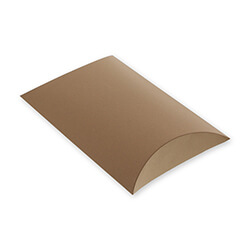 【廃番商品】ピローギフトBOX（茶・195×240×高60mm）
